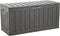 vidaXL - Opbergbox - 118x53x57 - cm - polypropyleen - zwart