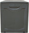 vidaXL - Opbergbox - 118x53x57 - cm - polypropyleen - zwart