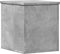 vidaXL - Opbergbox - 30x35x35 - cm - bewerkt - hout - betongrijs