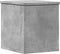 vidaXL - Opbergbox - 30x35x35 - cm - bewerkt - hout - betongrijs