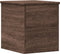 vidaXL - Opbergbox - 30x35x35 - cm - bewerkt - hout - bruin - eikenkleur