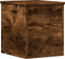 vidaXL - Opbergbox - 30x35x35 - cm - bewerkt - hout - gerookt - eikenkleurig