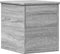 vidaXL - Opbergbox - 30x35x35 - cm - bewerkt - hout - grijs - sonoma - eikenkleurig