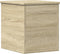 vidaXL - Opbergbox - 30x35x35 - cm - bewerkt - hout - sonoma - eikenkleurig
