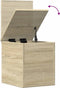 vidaXL - Opbergbox - 30x35x35 - cm - bewerkt - hout - sonoma - eikenkleurig