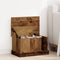 vidaXL - Opbergbox - 30x50x28 - cm - bewerkt - hout - oud - houtkleurig