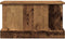 vidaXL - Opbergbox - 30x50x28 - cm - bewerkt - hout - oud - houtkleurig