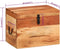 vidaXL - Opbergbox - 39x28x31 - cm - massief - acaciahout