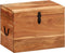 vidaXL - Opbergbox - 39x28x31 - cm - massief - acaciahout