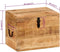 vidaXL - Opbergbox - 39x28x31 - cm - massief - mangohout