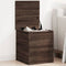 vidaXL - Opbergbox - 40x42x46 - cm - bewerkt - hout - bruin - eikenkleurig