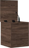 vidaXL - Opbergbox - 40x42x46 - cm - bewerkt - hout - bruin - eikenkleurig