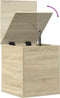 vidaXL - Opbergbox - 40x42x46 - cm - bewerkt - hout - sonoma - eikenkleurig
