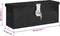 vidaXL - Opbergbox - 50x15x20,5 - cm - aluminium - zwart