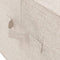 vidaXL - Opbergbox - 50x30x25 - cm - stof - crèmekleurig