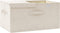 vidaXL - Opbergbox - 50x30x25 - cm - stof - crèmekleurig