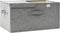 vidaXL - Opbergbox - 50x30x25 - cm - stof - grijs