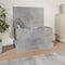vidaXL - Opbergbox - 50x30x28 - cm - bewerkt - hout - betongrijs