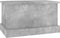 vidaXL - Opbergbox - 50x30x28 - cm - bewerkt - hout - betongrijs