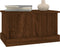 vidaXL - Opbergbox - 50x30x28 - cm - bewerkt - hout - bruin - eikenkleur