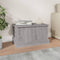 vidaXL - Opbergbox - 50x30x28 - cm - bewerkt - hout - grijs - sonoma - eikenkleurig