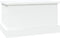 vidaXL - Opbergbox - 50x30x28 - cm - bewerkt - hout - hoogglans - wit