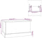 vidaXL - Opbergbox - 50x30x28 - cm - bewerkt - hout - sonoma - eikenkleurig