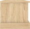 vidaXL - Opbergbox - 50x30x28 - cm - bewerkt - hout - sonoma - eikenkleurig
