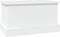 vidaXL - Opbergbox - 50x30x28 - cm - bewerkt - hout - wit