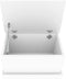 vidaXL - Opbergbox - 50x30x28 - cm - bewerkt - hout - wit