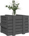 vidaXL - Opbergbox - 58x40,5x42 - cm - massief - grenenhout - grijs