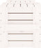 vidaXL - Opbergbox - 58x40,5x42 - cm - massief - grenenhout - grijs