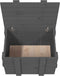 vidaXL - Opbergbox - 58x40,5x42 - cm - massief - grenenhout - grijs