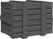 vidaXL - Opbergbox - 58x40,5x42 - cm - massief - grenenhout - grijs