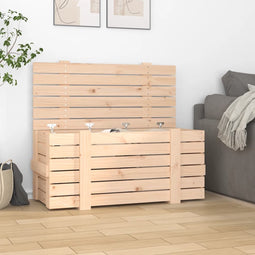 vidaXL - Opbergbox - 58x40,5x42 - cm - massief - grenenhout