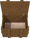vidaXL - Opbergbox - 58x40,5x42 - cm - massief - grenenhout - honingbruin
