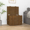 vidaXL - Opbergbox - 58x40,5x42 - cm - massief - grenenhout - honingbruin