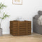 vidaXL - Opbergbox - 58x40,5x42 - cm - massief - grenenhout - honingbruin