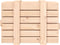vidaXL - Opbergbox - 58x40,5x42 - cm - massief - grenenhout