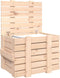 vidaXL - Opbergbox - 58x40,5x42 - cm - massief - grenenhout