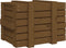 vidaXL - Opbergbox - 58x40,5x42 - cm - massief - grenenhout - honingbruin