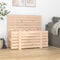 vidaXL - Opbergbox - 58x40,5x42 - cm - massief - grenenhout - wit