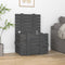 vidaXL - Opbergbox - 58x40,5x42 - cm - massief - grenenhout - wit