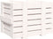 vidaXL - Opbergbox - 58x40,5x42 - cm - massief - grenenhout - wit