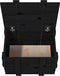 vidaXL - Opbergbox - 58x40,5x42 - cm - massief - grenenhout - zwart
