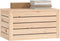 vidaXL - Opbergbox - 59,5x36,5x33 - cm - massief - grenenhout
