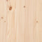 vidaXL - Opbergbox - 59,5x36,5x33 - cm - massief - grenenhout