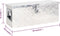 vidaXL - Opbergbox - 60x23,5x23 - cm - aluminium - zilverkleurig