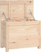 vidaXL - Opbergbox - 60x32x45,5 - cm - massief - grenenhout