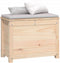 vidaXL - Opbergbox - 60x32x45,5 - cm - massief - grenenhout